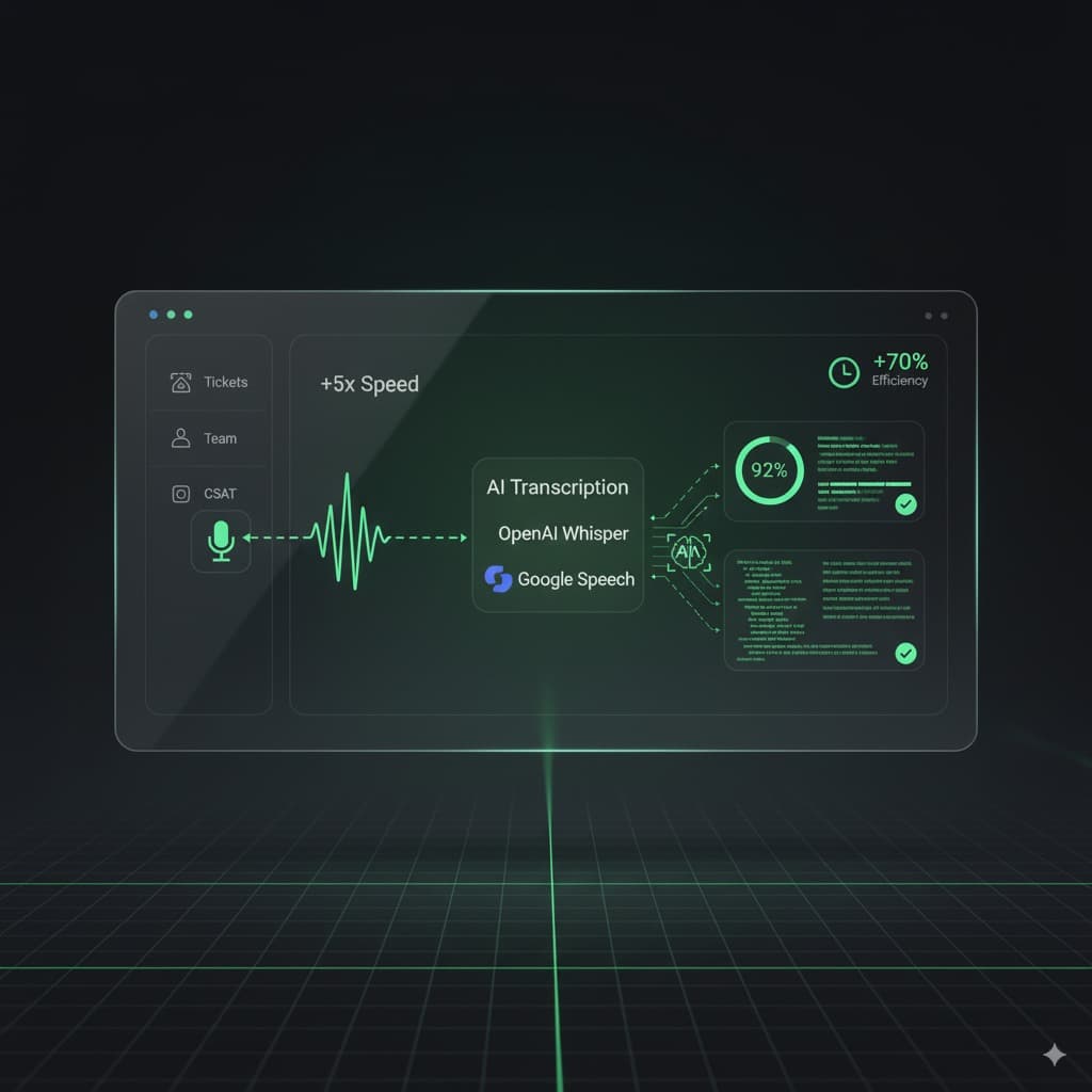 Exemplo de integração: OpenAI/Whisper & Google Speech
