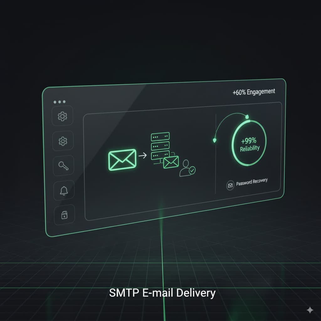 Exemplo de integração: SMTP (Envio de E-mails)