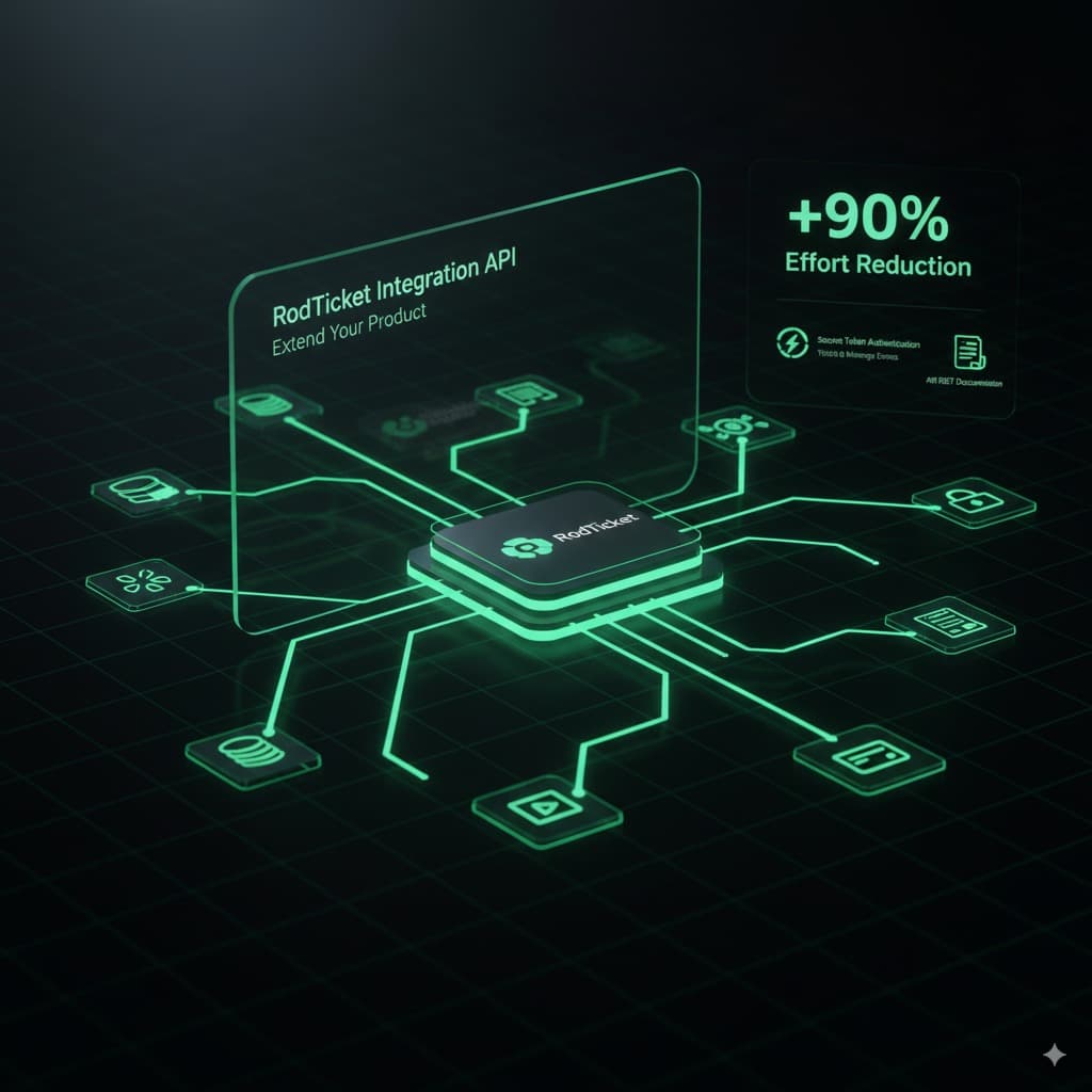 Exemplo de integração: Webhooks & API RodTicket