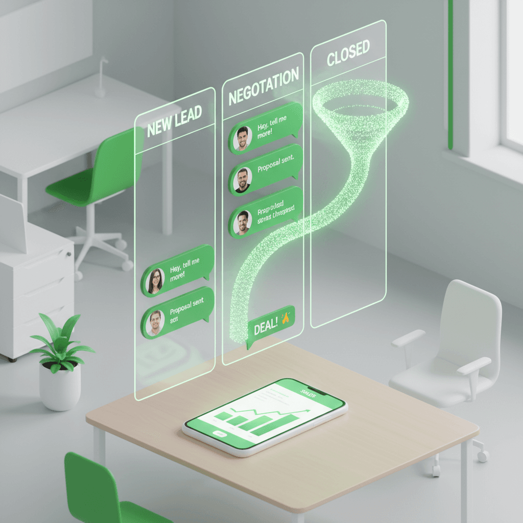 Transforme seu WhatsApp em uma Máquina de Vendas com CRM e Kanban